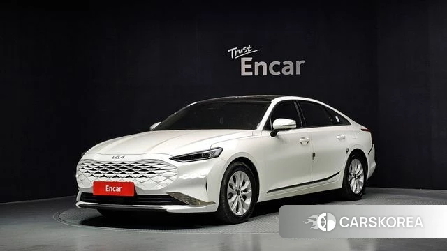 Kia K8 2022 Белый из Кореи