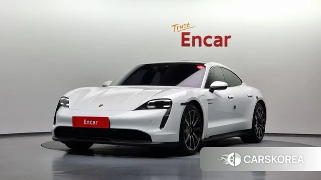 Porsche Taycan 2021 Белый из Кореи
