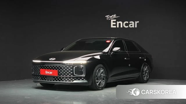 Hyundai Grandeur (GN7) 2024 Черный из Кореи