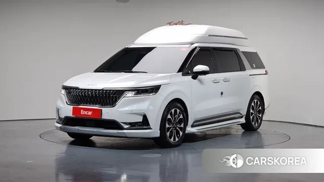 Kia The New Carnival 4th Generation 2023 Белый из Кореи