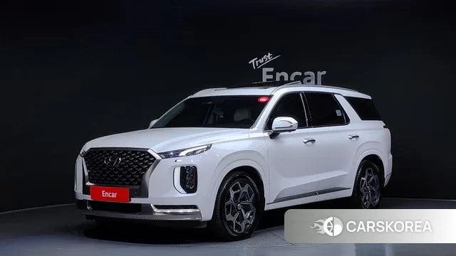 Hyundai Palisade 2021 Белый из Кореи