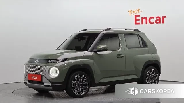 Hyundai Casper 2021 Темно-зеленый из Кореи