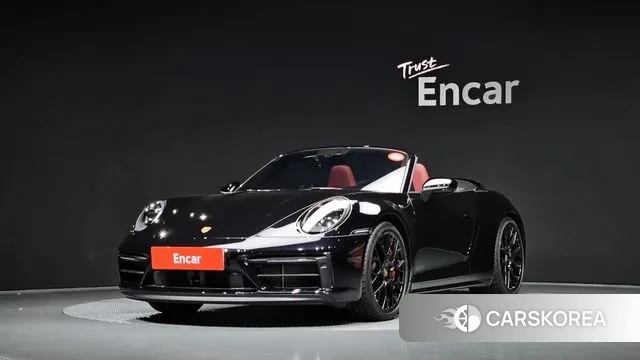 Porsche 911(992) 2023 Черный из Кореи