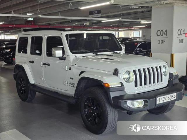 Jeep Wrangler (JL) 2020 Белый из Кореи