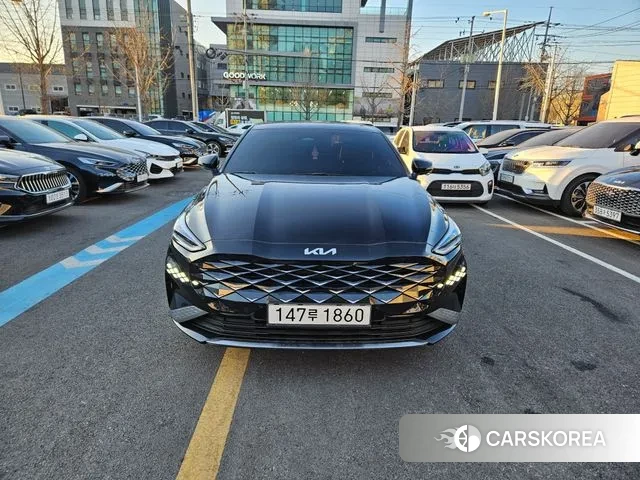 Kia K8 2021 Черный из Кореи