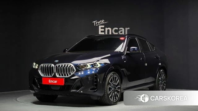 BMW X6 (G06) 2025 Черный из Кореи