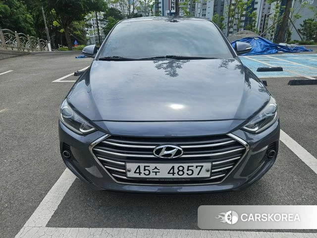 Hyundai Avante AD 2018 Серый из Кореи