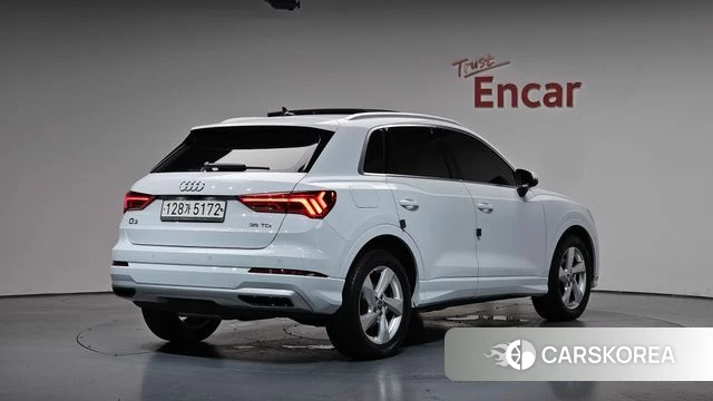 Audi Q3 (F3) 2020 Белый из Кореи