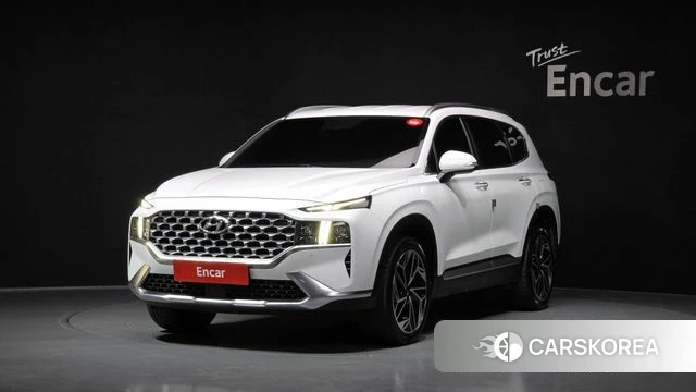 Hyundai The New Santa Fe 2021 Белый из Кореи