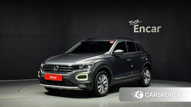 Volkswagen T-Roc 2021 Серый из Кореи
