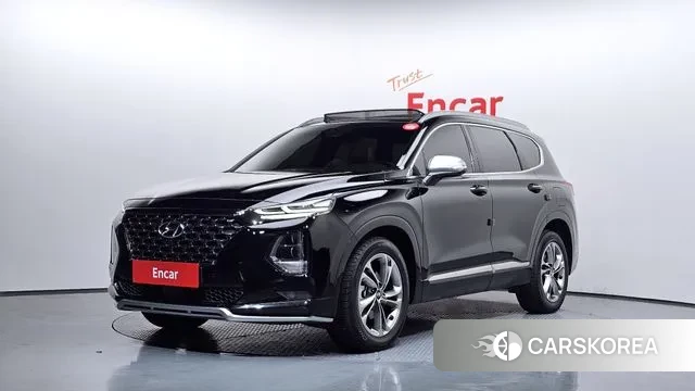 Hyundai Santa Fe TM 2020 Черный из Кореи