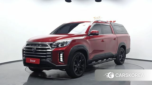 Ssangyong The New Rexton Sports Cannes 2021 Красный из Кореи