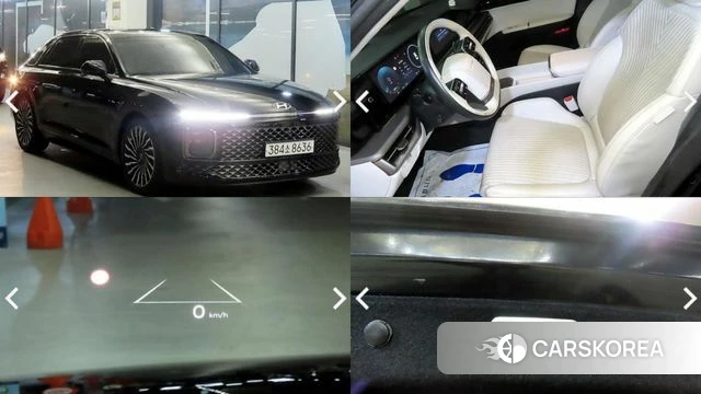 Hyundai Grandeur Hybrid (GN7) 2023 Черный из Кореи