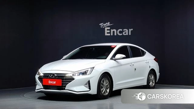 Hyundai The New Avante AD 2019 Белый из Кореи
