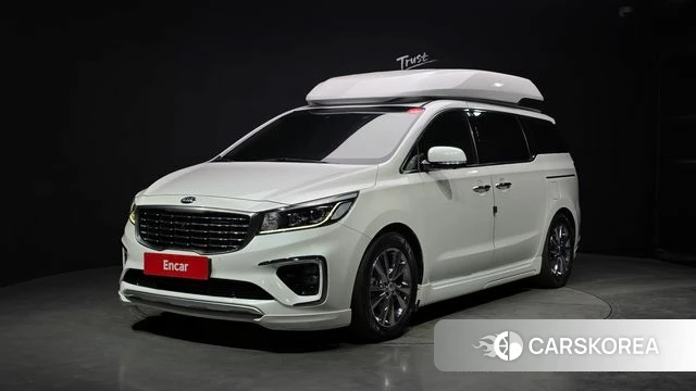 Kia The New Carnival 2019 Белый из Кореи