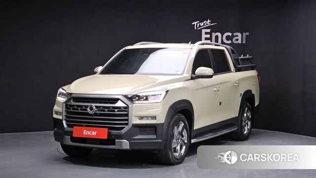 Ssangyong The New Rexton Sport 2024 Жемчужный цвет из Кореи