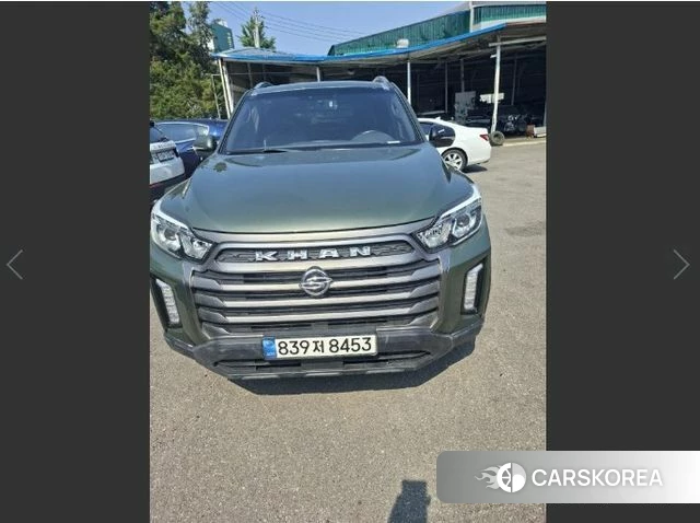 Ssangyong The New Rexton Sports Cannes 2022 Зеленый из Кореи