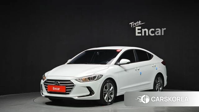 Hyundai Avante AD 2018 Белый из Кореи
