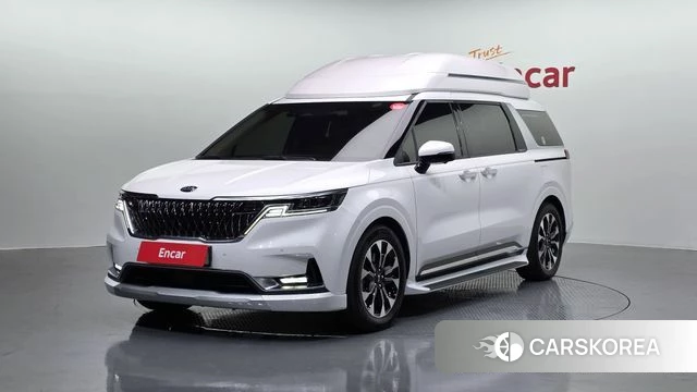 Kia Carnival 4th generation 2021 Белый из Кореи