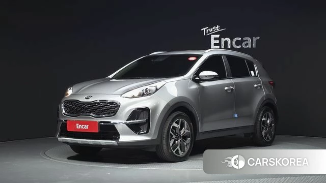 Kia Sportage The Bold 2021 Серебристо-серый из Кореи