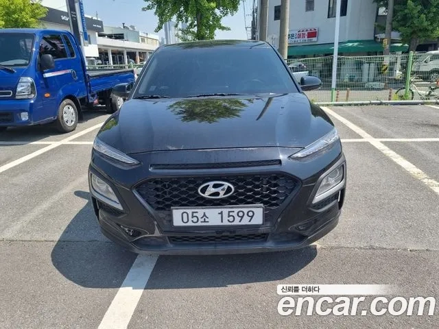 Hyundai Kona 2019 Черный из Кореи