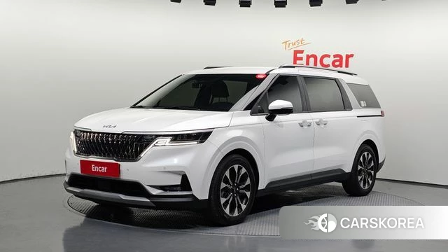 Kia Carnival 4th generation 2023 Белый из Кореи