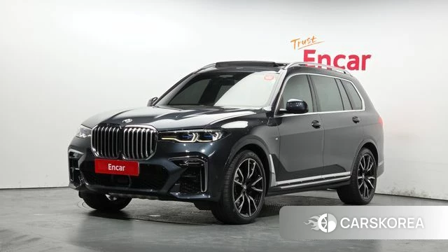 BMW X7 (G07) 2022 Серый из Кореи