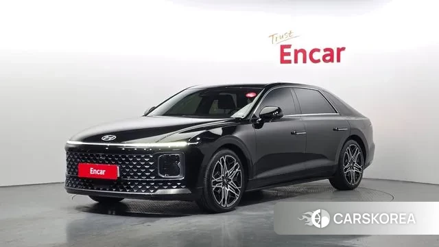 Hyundai Grandeur Hybrid (GN7) 2023 Черный из Кореи