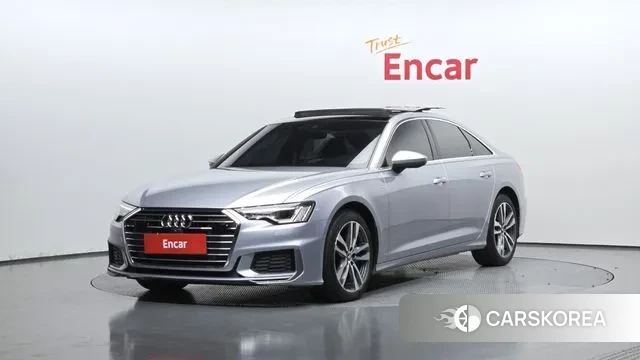 Audi A6 (C8) 2020 Серебристо-серый из Кореи