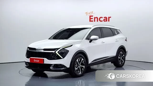 Kia Sportage 5th Generation Hybrid 2021 Белый из Кореи