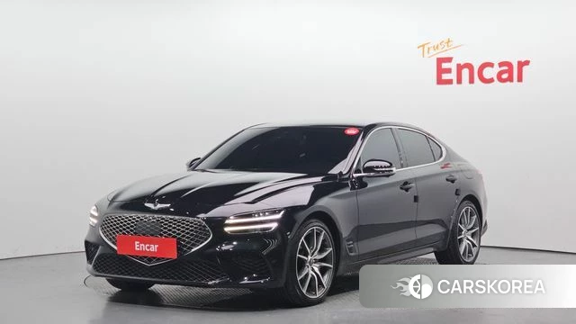 Genesis The New G70 2022 Черный из Кореи