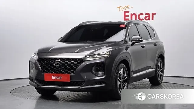 Hyundai Santa Fe TM 2018 Серый из Кореи