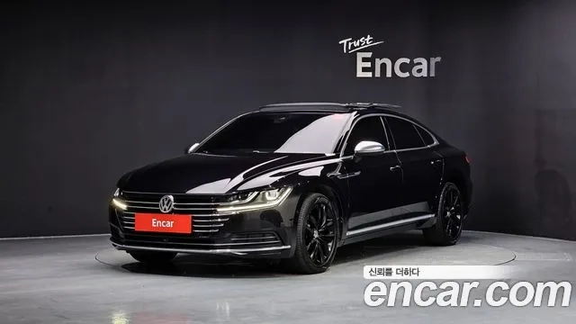 Volkswagen Arteon 2019 Черный из Кореи