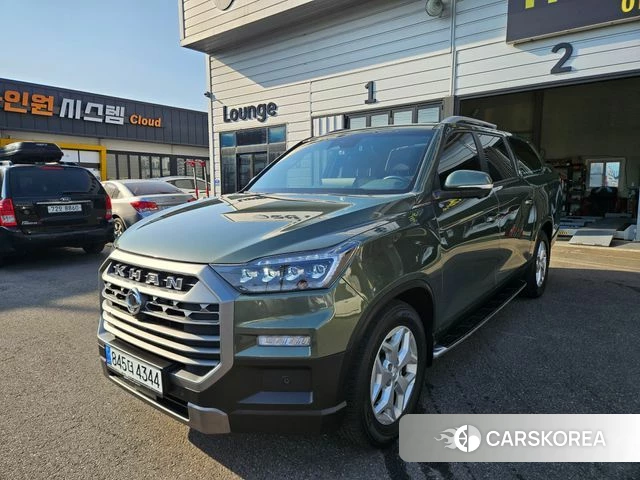 Ssangyong The New Rexton Sports Cannes 2024 Темно-зеленый из Кореи