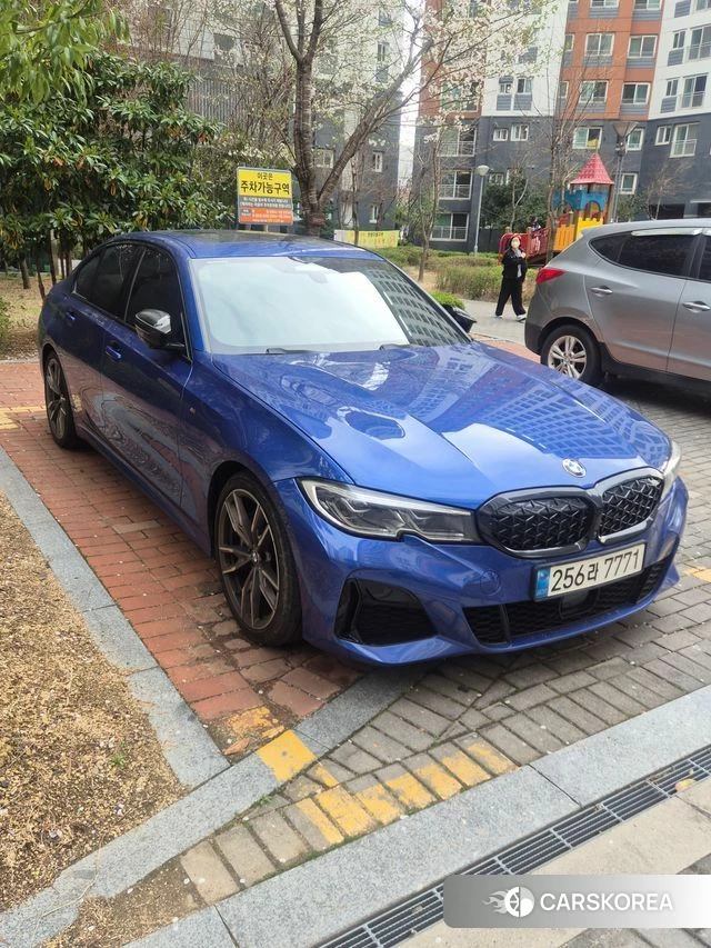 BMW 3 Series (G20) 2019 Синий из Кореи
