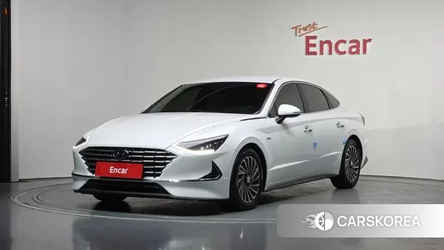 Hyundai Sonata Hybrid (DN8) 2020 Белый из Кореи