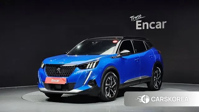 Peugeot 2008 Second generation 2020 Синий из Кореи