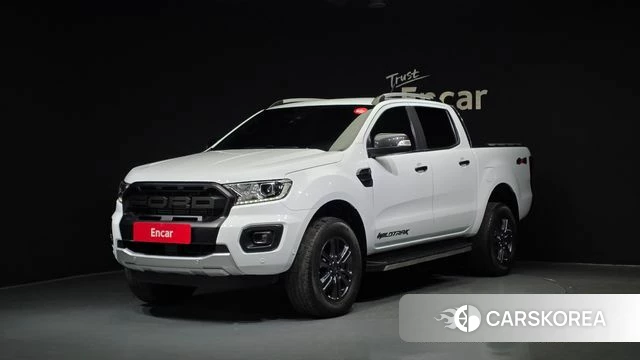 Ford Ranger 3rd Generation 2021 Белый из Кореи