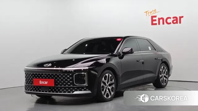 Hyundai Grandeur Hybrid (GN7) 2023 Черный из Кореи