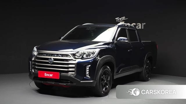 Ssangyong The New Rexton Sports Cannes 2021 Синий из Кореи