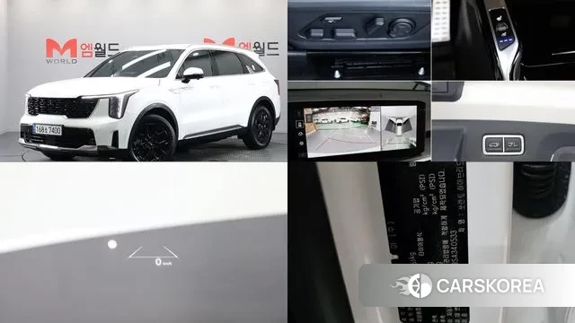 Kia The New Sorento 4th Generation 2024 Белый из Кореи