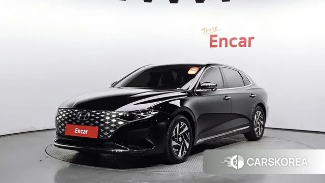 Hyundai The New Grandeur IG Hybrid 2022 Черный из Кореи