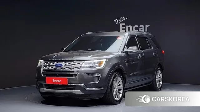 Ford Explorer 2018 Серый из Кореи