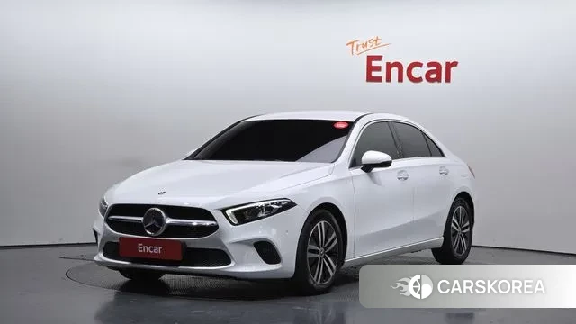 Mercedes-Benz A-Class W177 2021 Белый из Кореи