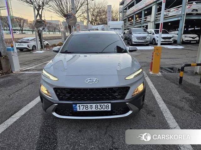 Hyundai The New Kona Hybrid 2022 Серебристо-серый из Кореи