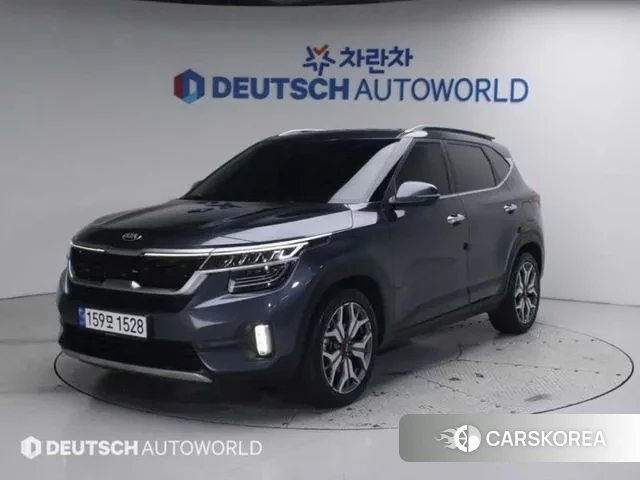 Kia Seltos 2020 Серый из Кореи