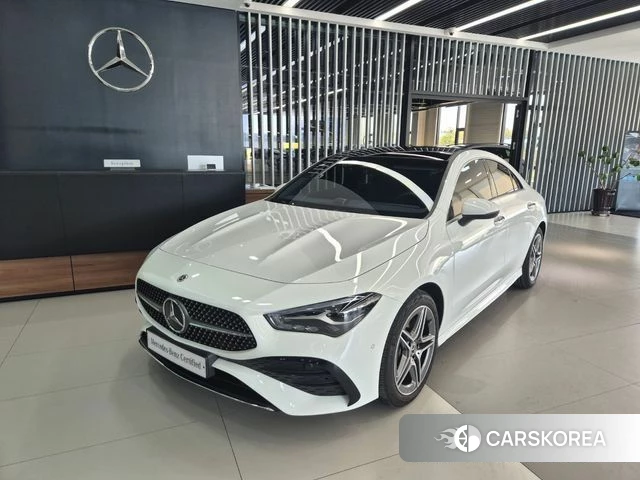 Mercedes-Benz CLA-Class C118 2025 Белый из Кореи