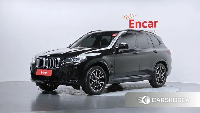 BMW X3 (G01) 2024 Черный из Кореи