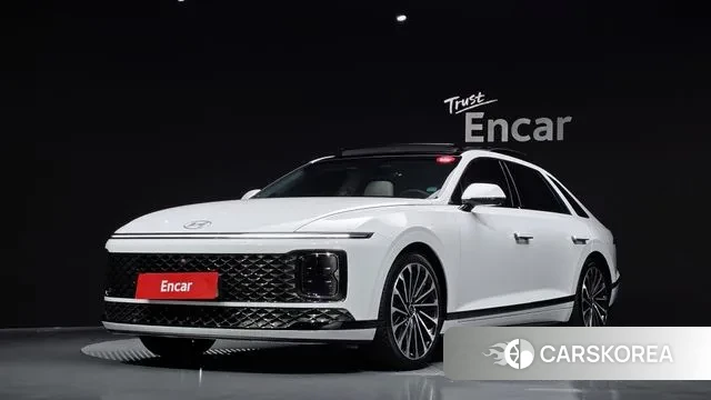 Hyundai Grandeur Hybrid (GN7) 2023 Белый из Кореи