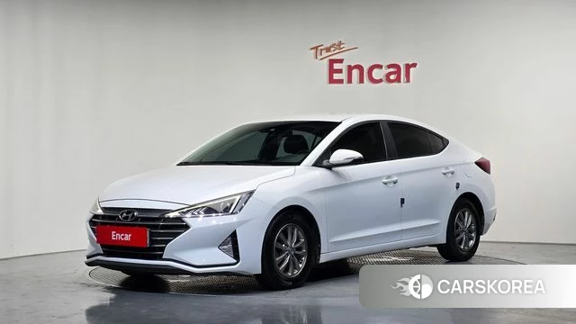 Hyundai The New Avante AD 2019 Белый из Кореи